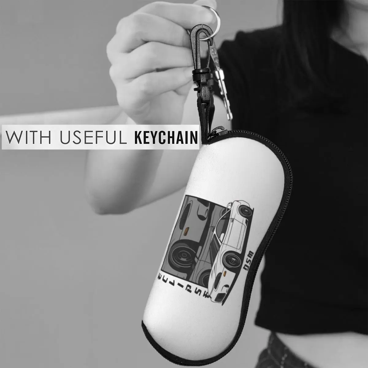 الكسوف 2G DSM الأحمر شل نظارات حالة النظارات الشمسية الواقية مربع النساء الرجال لينة حقيبة النظارات الحقيبة