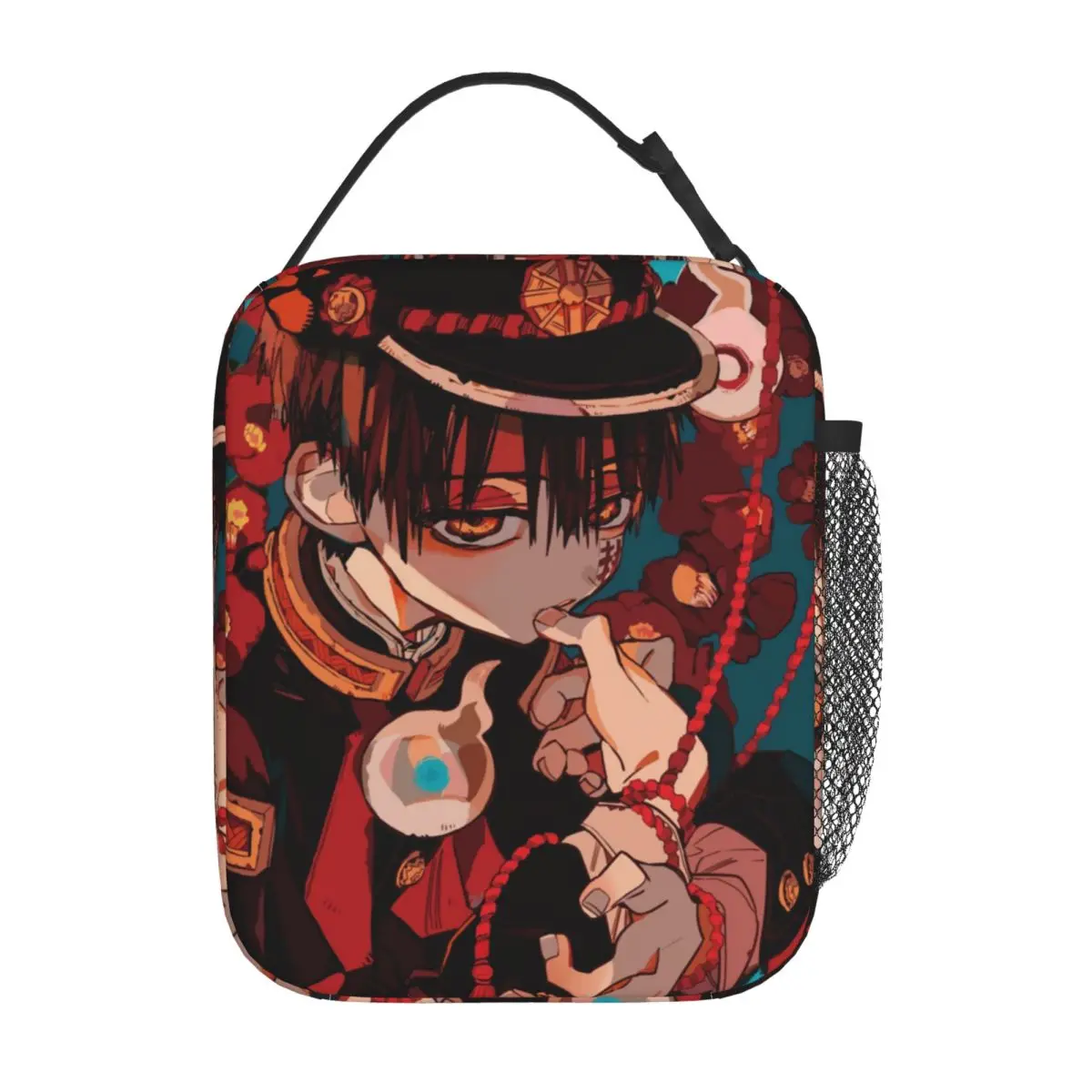 

Унитаз Hanako Kun Изолированные сумки для обеда Сумка-холодильник Контейнер для еды, большая сумка-тоут, ланч-бокс, сумка-бенто, офисная дорожная сумка