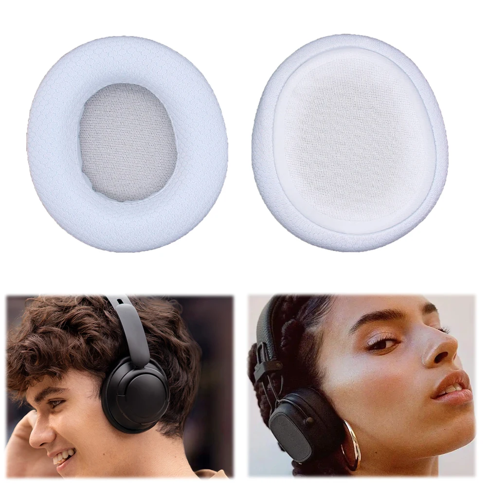 1 Pair Replacement Ear Pads Cushions Breathable Mesh Fabric Ear Cushions Covers Ear Cups Cover for Steelseries Arctis Nova Pro