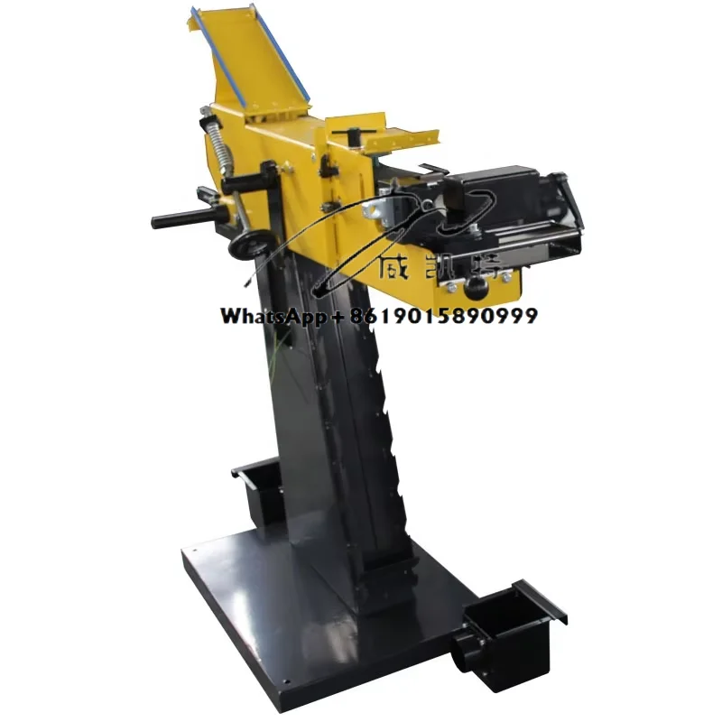 Super Quality Manual Metal Notching Machine Tube/ Pipe Cutting & Deburring Belt Sander Used Condition