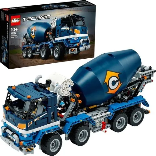 LEGO®Technic 42112 Concrete Mixer Model Construction for Making Set Children Toys and Adult Game Set (1163 Piece)