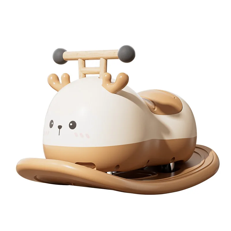 1. A 3-year-old Child's Peanut-shaped Scooter As A Baby's First Birthday Gift Scooter for Toddlers