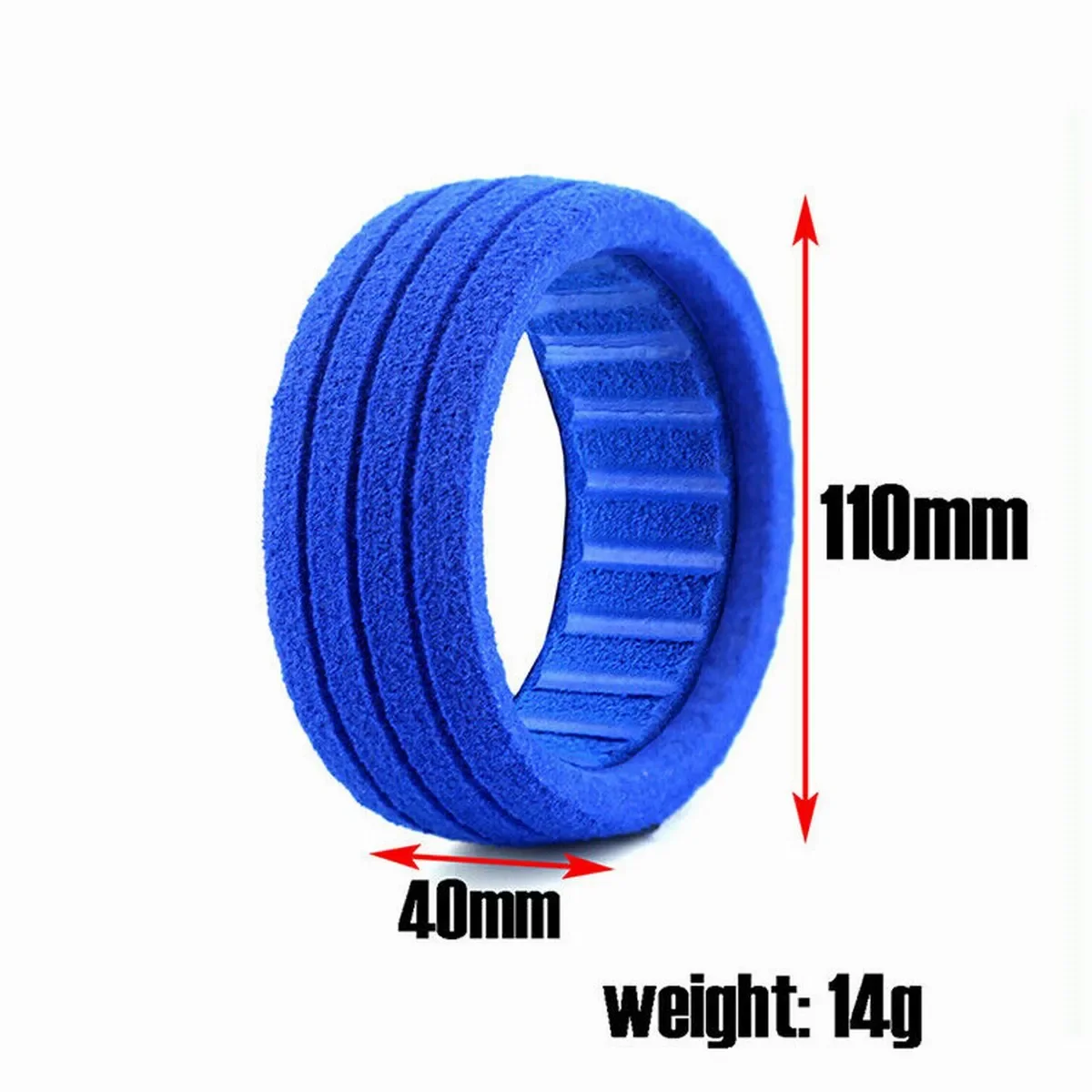 4Pcs 1/8 RC Car Tire Foam Sponge For Arrma KRATON Typhon HSP Redcat Losi HPI Kyosho MP9 Hobao Hyper Upgrade Parts view 3