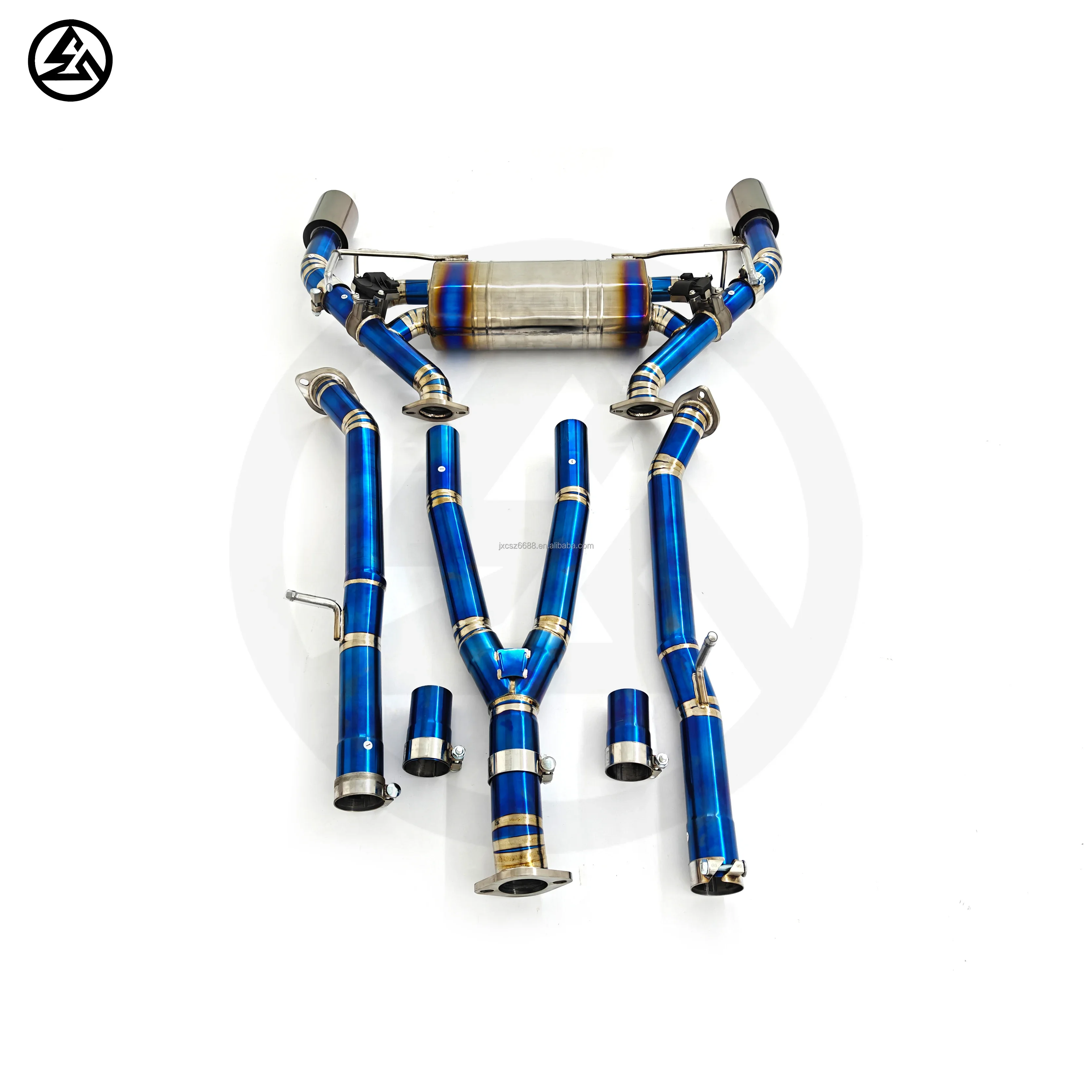 Knalpot Titanium Infiniti Q50/Q60 3.0TT Catback Katup