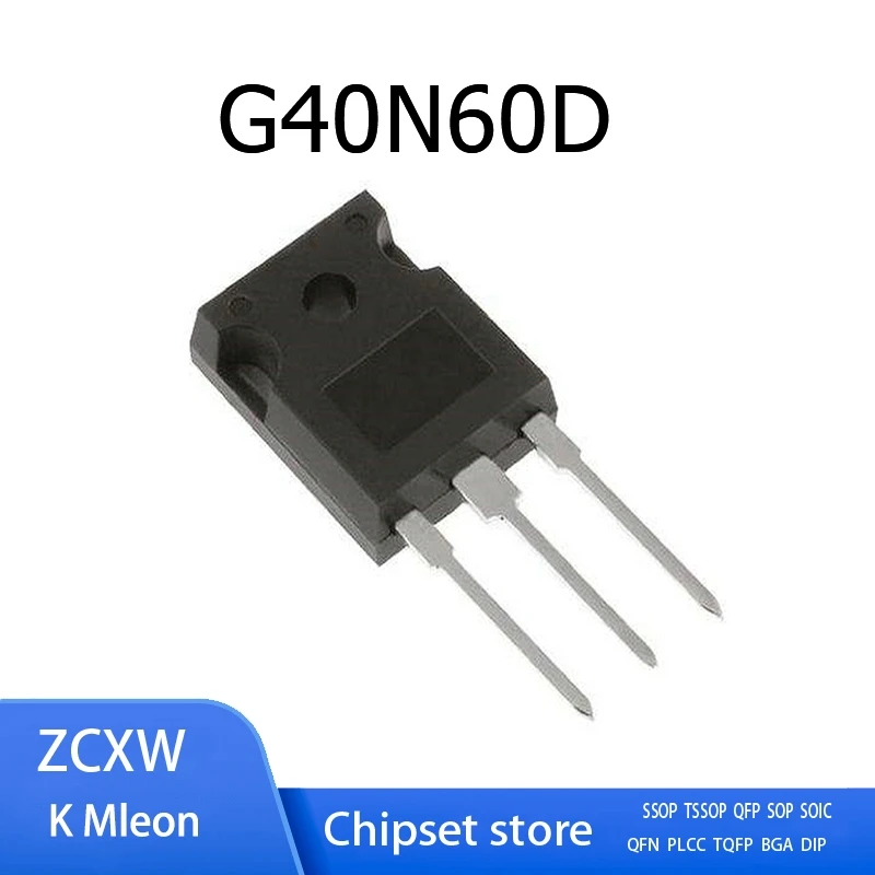 New  5PCS/LOT  G40N60D 40N60D G40N60 TO-247 600V 40A