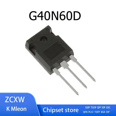 Neue 5 TEILE/LOS G40N60D 40N60D G40N60 TO-247 600V 40A