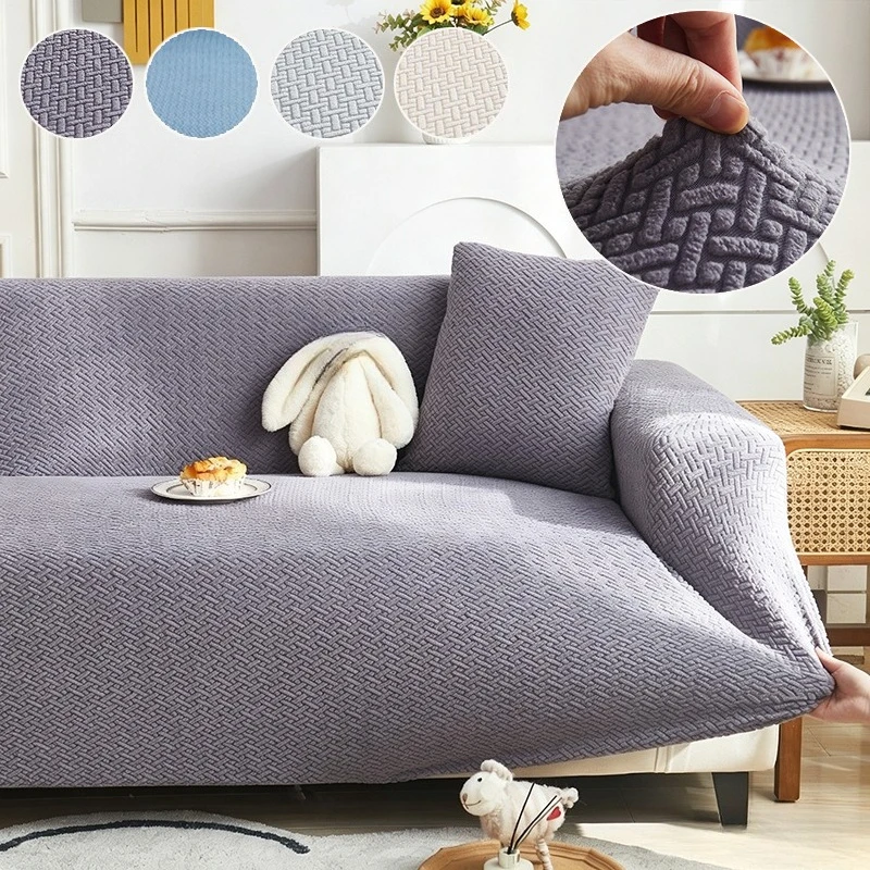 Stretchable Sofa Cover,High Elastic Slipcover, Protective Furniture Cover for Living Room,Durable All-Season Furniture Protector