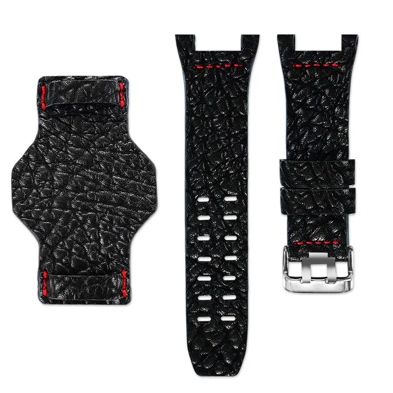 GWG-B1000 correa de reloj modificada para Casio Big Mud King tercera generación GWG-B1000-1A/3A/1A4 correa de reloj de cuero deportivo para hombre