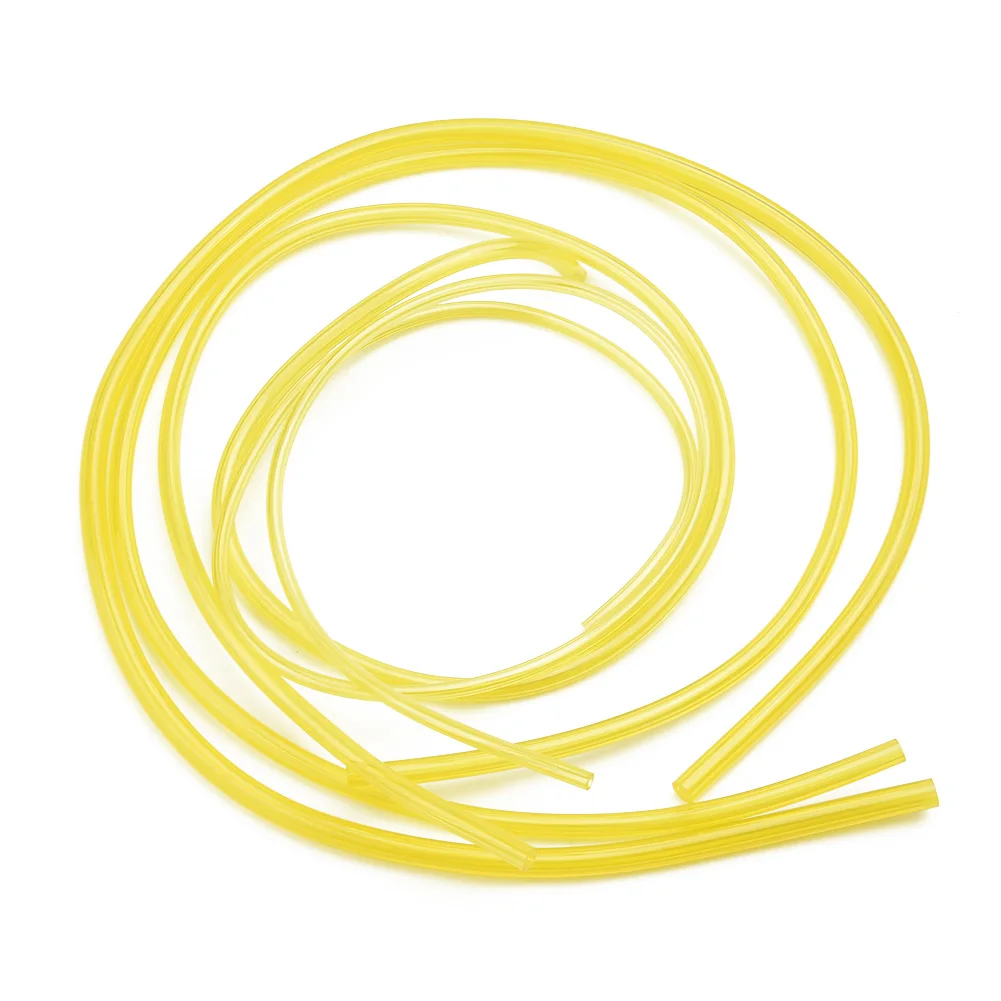 4pcs Petrol Fuel Gas Line Hose PU Petrol Line For Trimmer Chainsaw Blower Engine 4 Sizes Hose For Ordinary 2-Stroke Small Engine