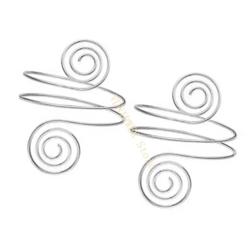 أساور ذراع الأنيقة الأنيقة للنساء لفائف حساسة Armlet Armlet Simple Armland Open Bangle D08E
