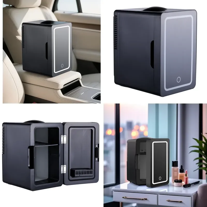 for  Mini Refrigerator Portable 6L Small Freezer Home Dormitory Student Single Car Plastic Material