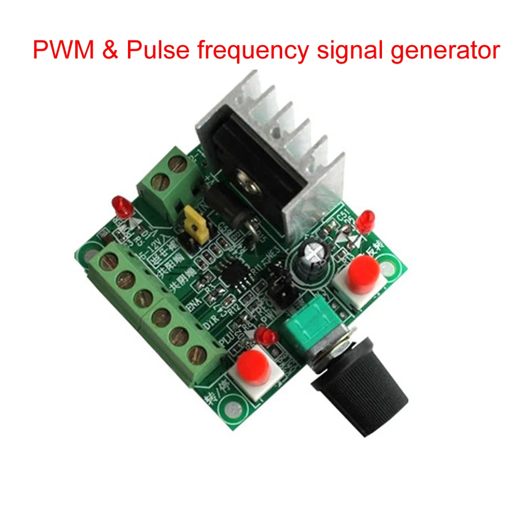 Stepper Motor PWM Impulse Frequency Signal Generator Generation Controller Drive Simple Speed Controller