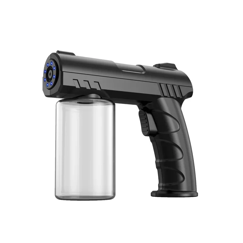 Hot Selling Handheld Verneveling Spuitpistool USB Opladen Thuis Blauw Licht Nano Desinfectie Draagbare Alcohol Desinfectie Pistool