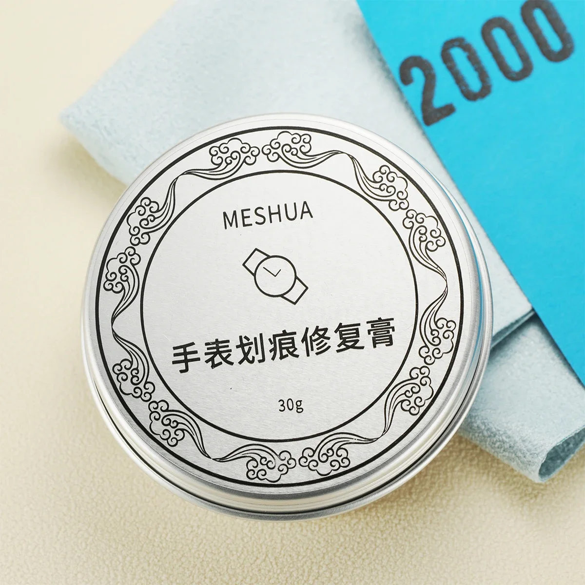Rimozione graffi Orologio in metallo Crema lucidante per gioielli Strumenti metallici lucidanti adatti per strumento per orologi