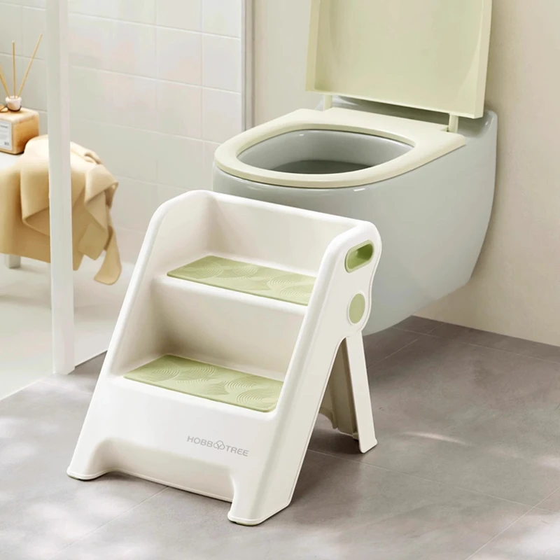 

Складная детская стремянка, лестница для ванной комнаты и педаль для умывальника с противоскользящей поверхностью для безопасности малышей и детей