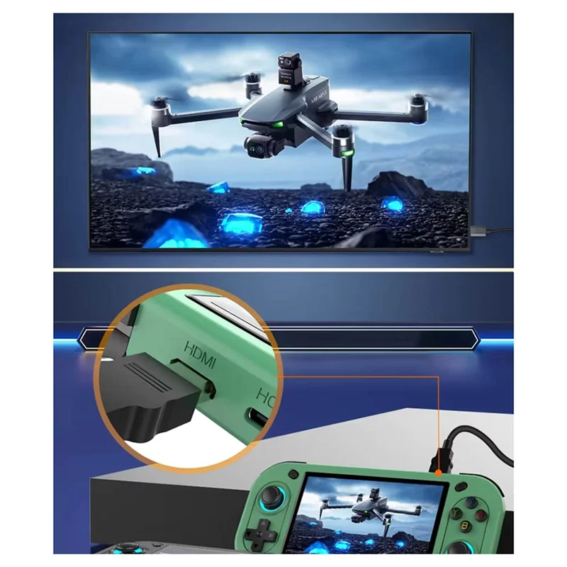 B86B-R43S Retro Handheld Video Game Console Sistema Linux de Código Aberto 4.3 Polegadas Tela IPS Portátil Pocket Video Player