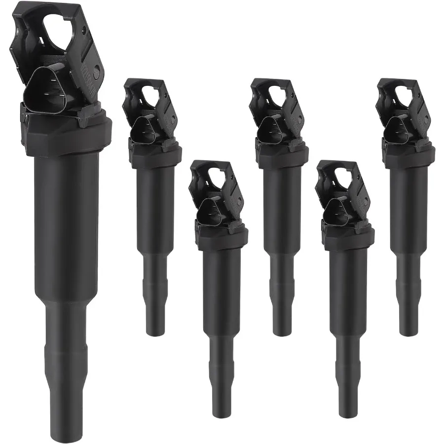 

Комплект из 6 катушек зажигания для моделей BMW 2003–2016 гг., включая 128i 135i 335i 328i E60 M5 M6 528i 530i 545i 740i 760i N