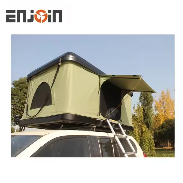 ENJOIN 2025 New Innovations Flat Pop up  Roof   Tent Square Hard Shell Tent for Sale Camping Tent
