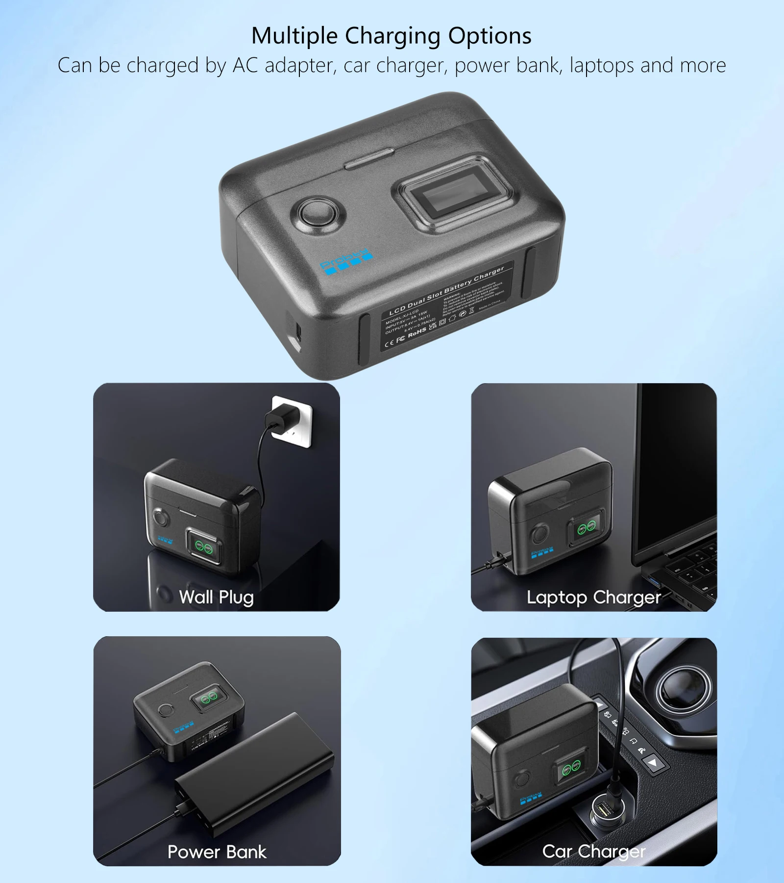 بطارية كاميرا بديلة EN-EL15C لنيكون Z6 III, Zf, Z8, Z7, Z7 II, Z6 II, Z5, D850, D810, D810A, D780, D750, D610