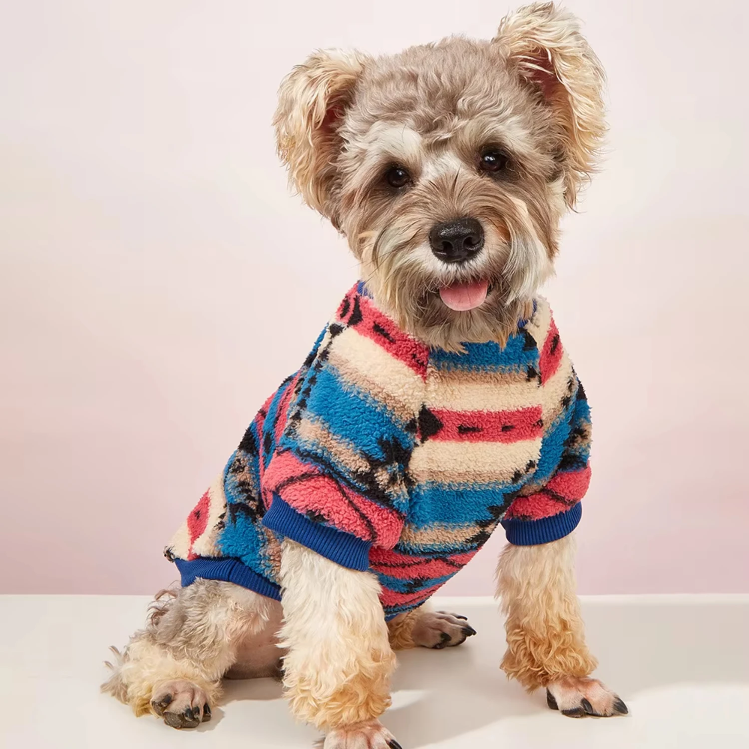 Hot selling pet clothes for autumn and winter thick and warm dog clothes cute and fashionable  pet