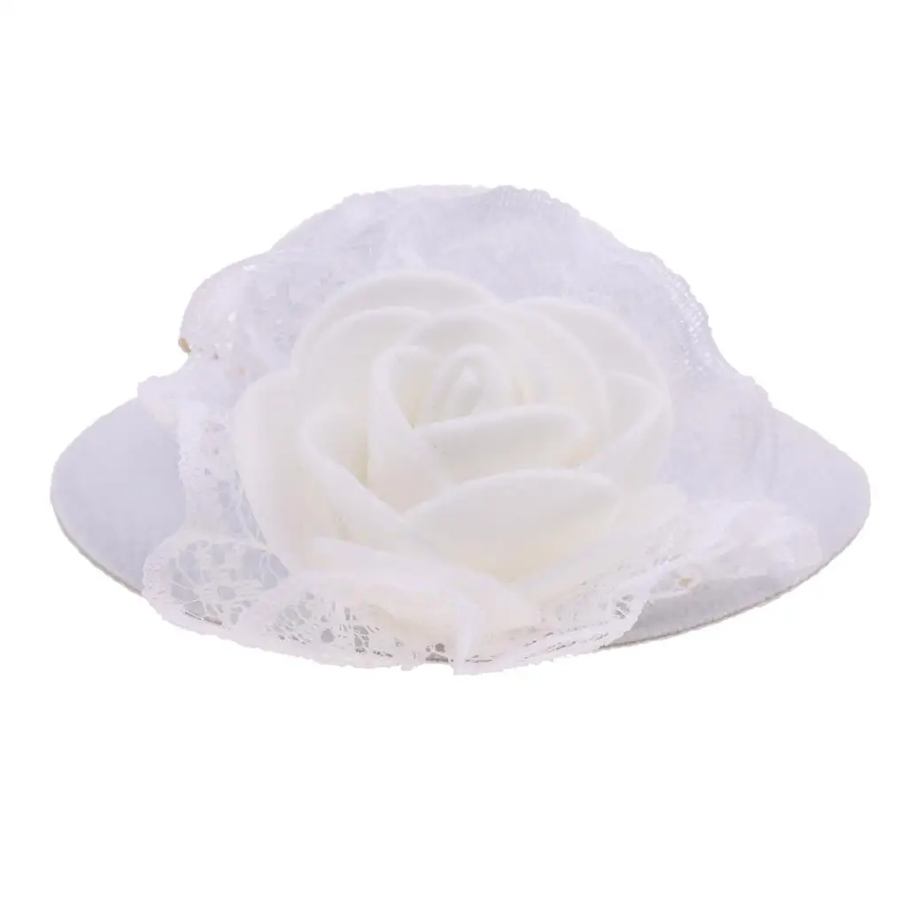 دمية قبعة قبعة ل 28-30 سنتيمتر دمية صغيرة القبعات اكسسوارات للفتيات لعبة قبعة قبعة مستديرة اكسسوارات دمية الرامي قبعة