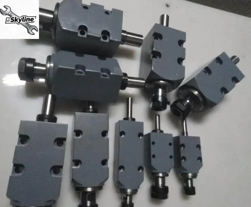 

DIY non-powered spindle - square type, round type, drilling and milling spindle, milling head, turning spindle