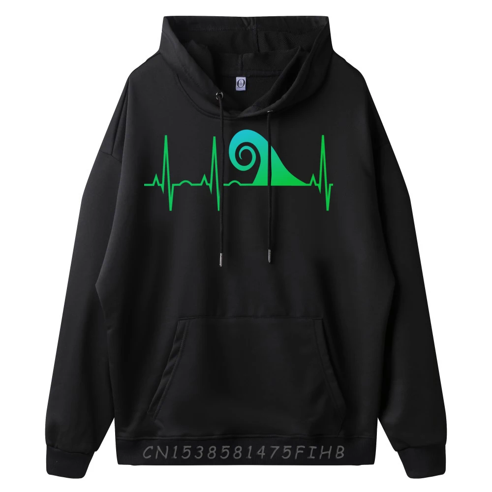 Surfer Heartbeat Perfect Wave Surfer Tee Designer Hoodie Men Clothes Gift Christmas Sweater