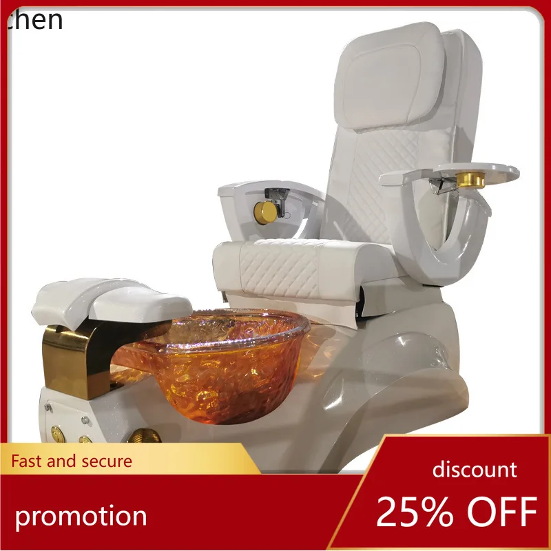 

HXL Foot Bath High Back Water Circulation Foot Spa Chair Foot Soak Bath Sofa Seat