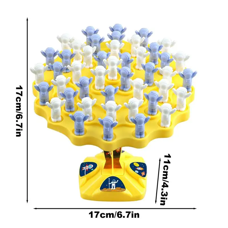 어린이용 우주 비행사 밸런스 트리 게임, 밸런스 보드 장난감, 우주 비행사 밸런스 게임, 탁상 퍼즐 게임