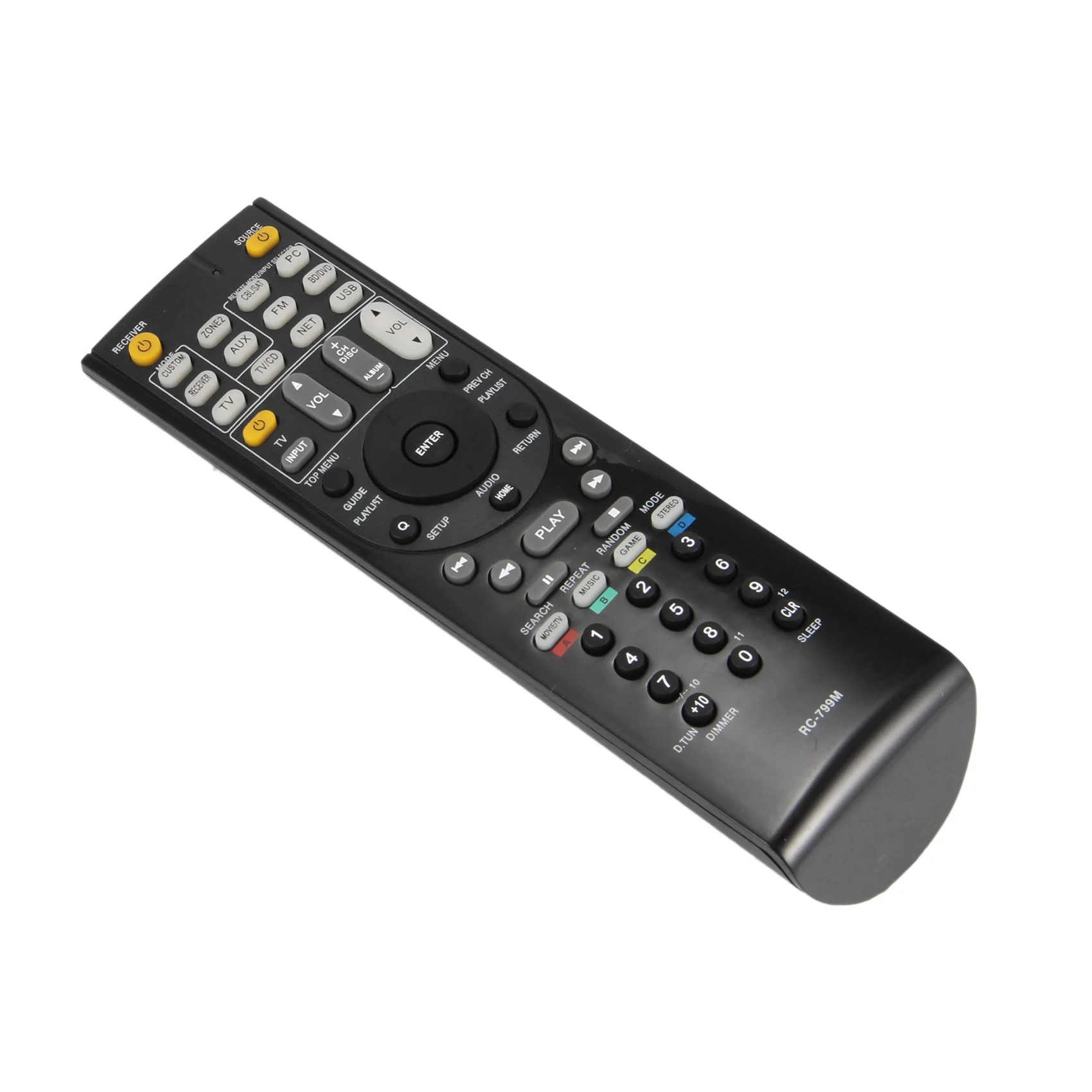 Remote Control for Onkyo RC-799M HT-R391 HT-R558 HT-R590 HT-R591 HT-S5500 RC-834M RC-737M RC-812M RC-801M RC-803M