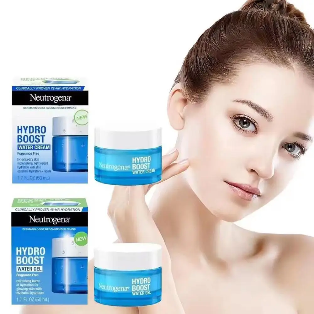 

Neutrogena Hydro Boost Cream 24-часовое увлажнение Быстро проникает Более глубокие слои кожи Нежирный Улучшает сухость Уход за кожей