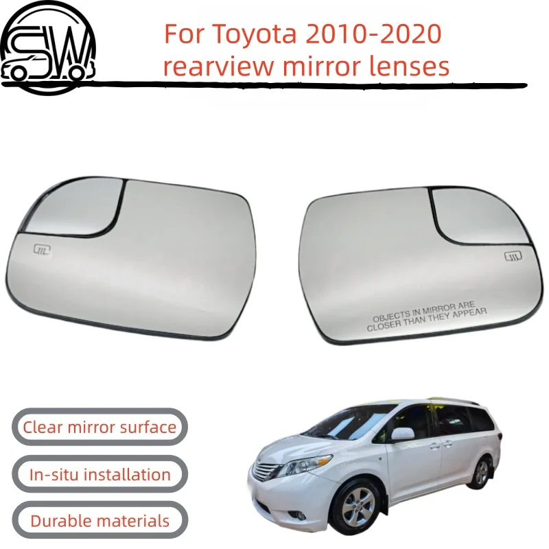 

Для Toyota Sequoia 2010-2020 (версия для США) — Зеркальный элемент заднего вида с антибликовым покрытием и подогревом