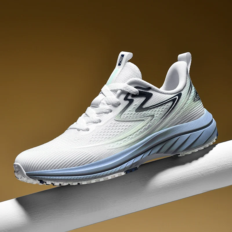 

2025 Men's Autumn Shoes Bestseller - Breathable Mesh Running Shoes, Carbon Plate Speed Training, Cushioned Anti-Slip Hiking, One