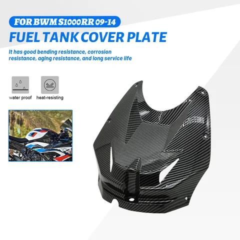S 1000 RR Carbon Black ABS Gas Tank Fairing Fuel Tank Fairing Cover Cowl For BMW S1000RR S1000 RR 2009 2010 2011 2012 2013 2014