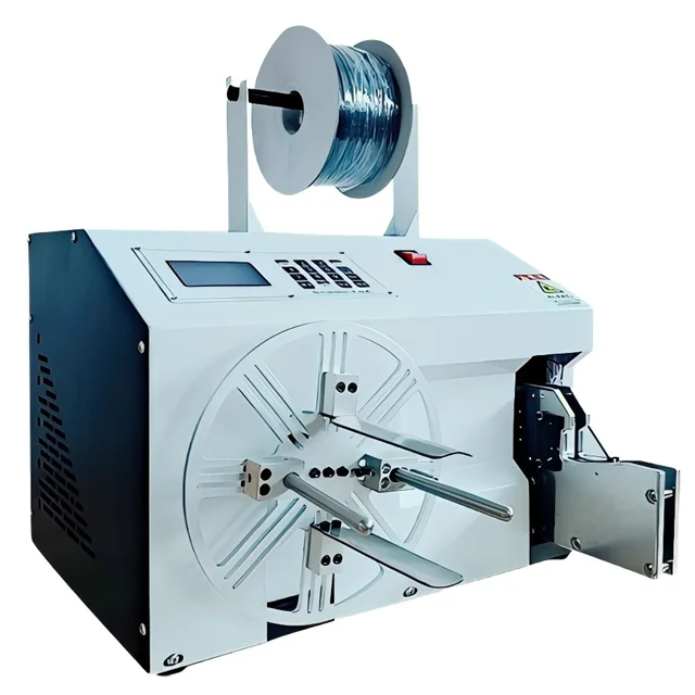 Fully Semi-automatic Cables Winding and Tying Machine