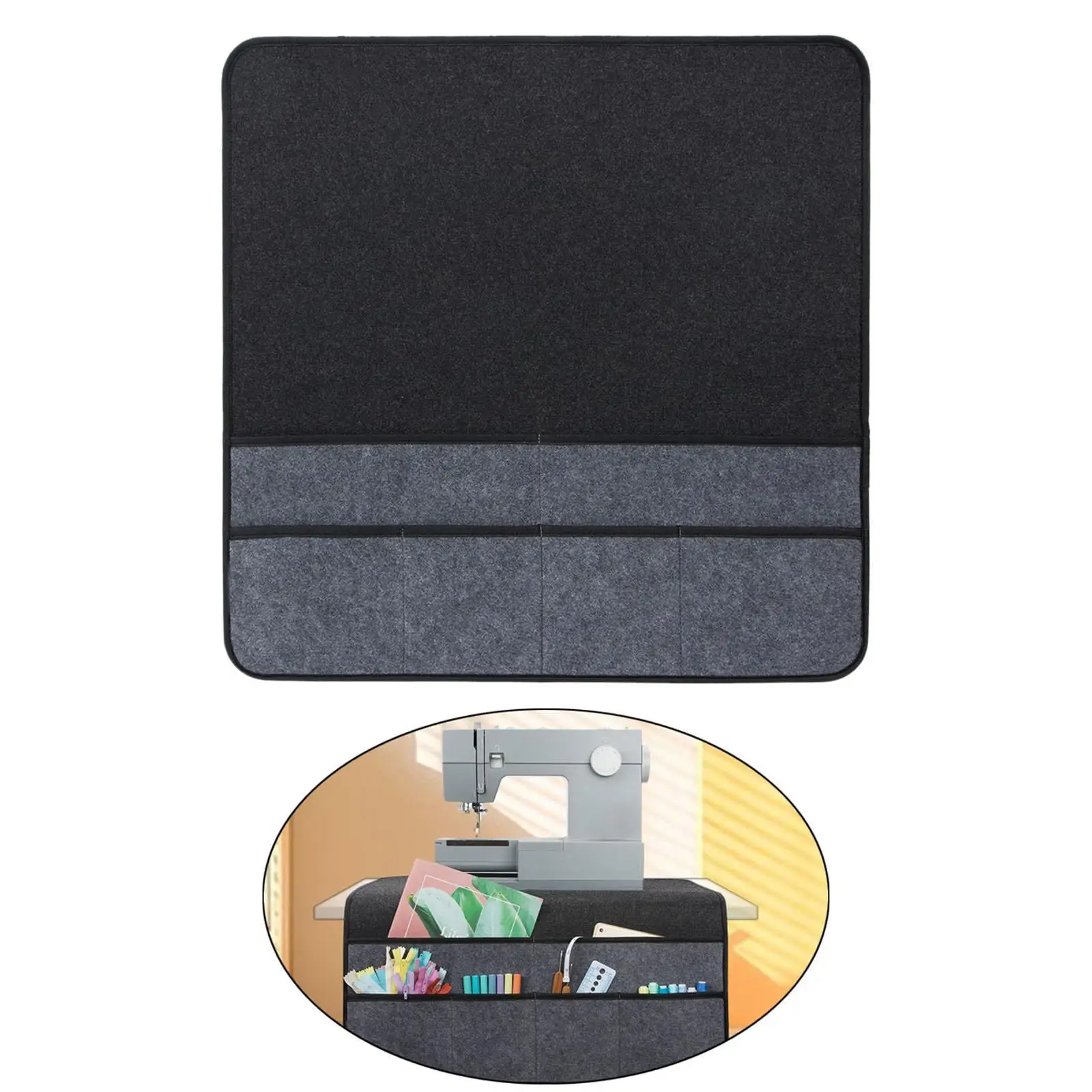 Sewing Machine Mat for Sewing Accessories Portable Multifunction Storage Bag
