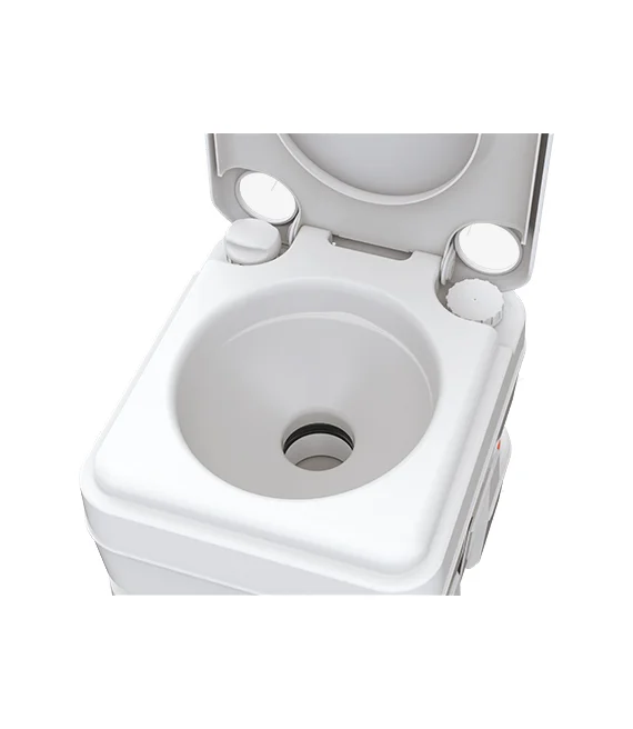 20L Luxury Portable Potty Toilet Modern Design One-Piece Structure With Square Bowl For Outdoor Mobile WCATV&UTV