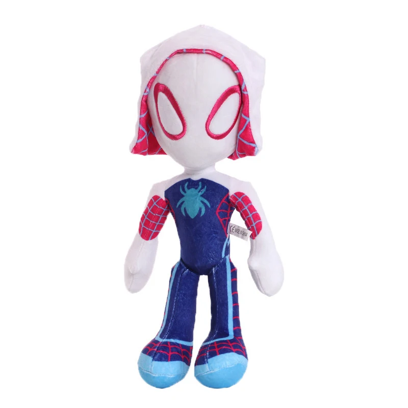 Marvel Avengers Series Spiderman Plush Stuffed Toys Cartoon Anime Movie Figure Doll Pendant Children's Birthday Gifts Xmas Decor