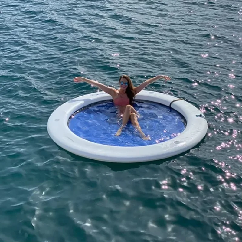 

Wholesale Adult Soft Eco-friendly PVC Water Swimming Pool Floating Bed Hammock