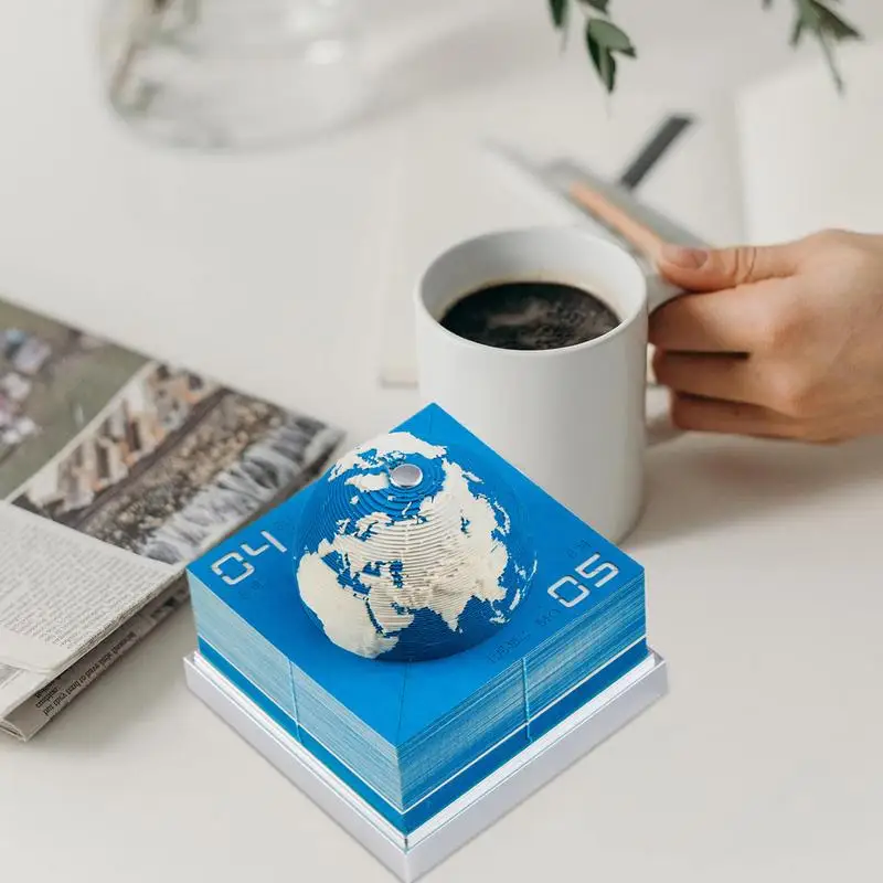 3D-календарь отслеживания. Календарь отслеживания на 2025 год. 3D-календарь. 3D-календарь времени земли. Календарь на липкие заметки. Календарь на 2025 год. Резьба по бумаге.