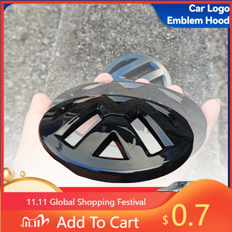 

Для Volkswagen VW наклейки на интерьер, 2 шт., передняя решетка автомобиля/задняя эмблема, крышки, наклейка с логотипом для Touareg 2016-2018, эмблема автомобиля Co