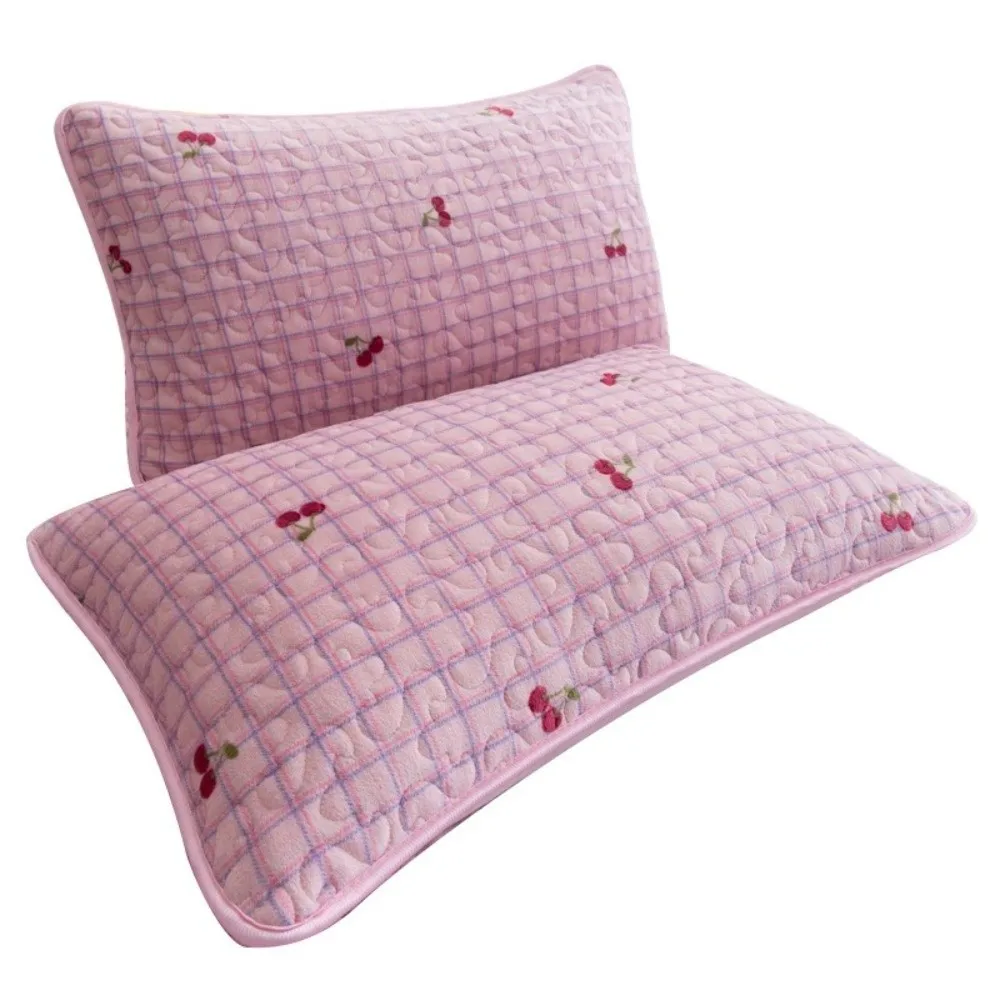 快適な48*74cm枕カバー、ベルベット製長方形枕芯保護、コットン製暖かい枕カバー、家庭用