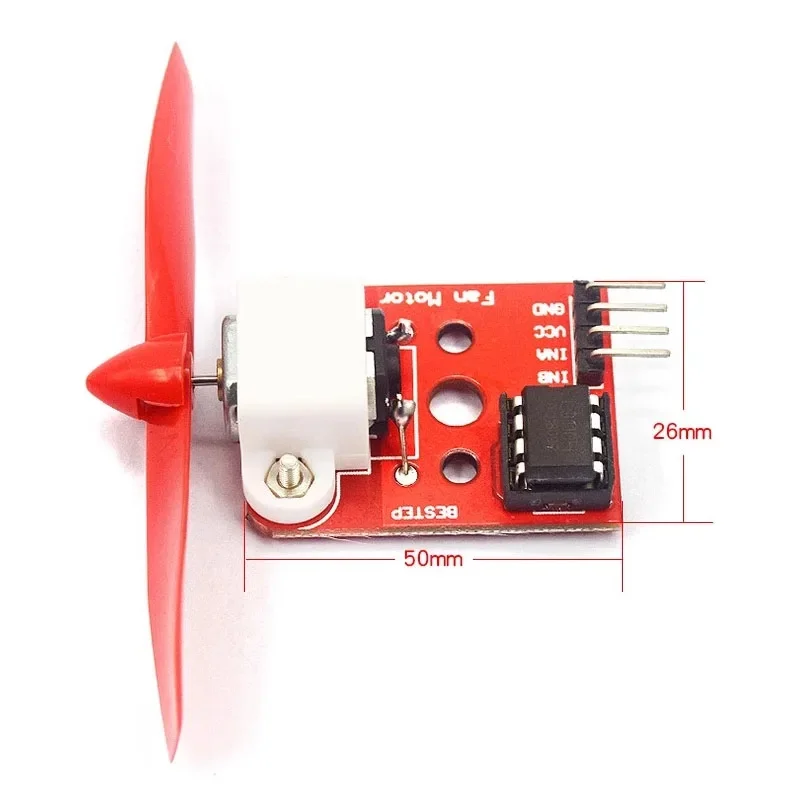 5V L9110 Fan Motor Module Fan Propeller Firefighting Robot For Arduino DIY