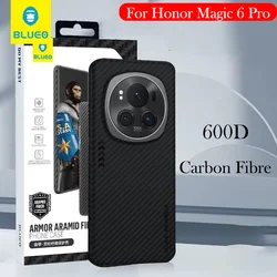 Blueo Carbon Fibre Case For Honor Magic 6 Pro Kevlar Back Cover Case for HONOR MAGIC 6 PRO 5g