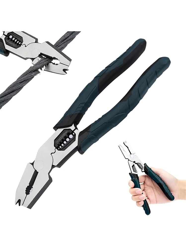 Multi-Functional Pliers N Industrial-Grade Multi-function Cutting Pliers 9-in-1