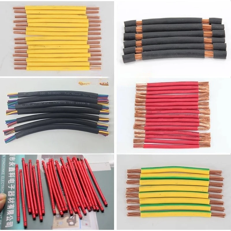 Macchina spelafili per computer Macchina spelafili automatica per fili quadrati e cavi di grandi dimensioni