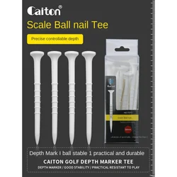 Caitron Kaidun Golf Scale Ball Nail, Tee Resistência Plástica, Pequena bola, Assento de Escada de Apoio, 15 pcs