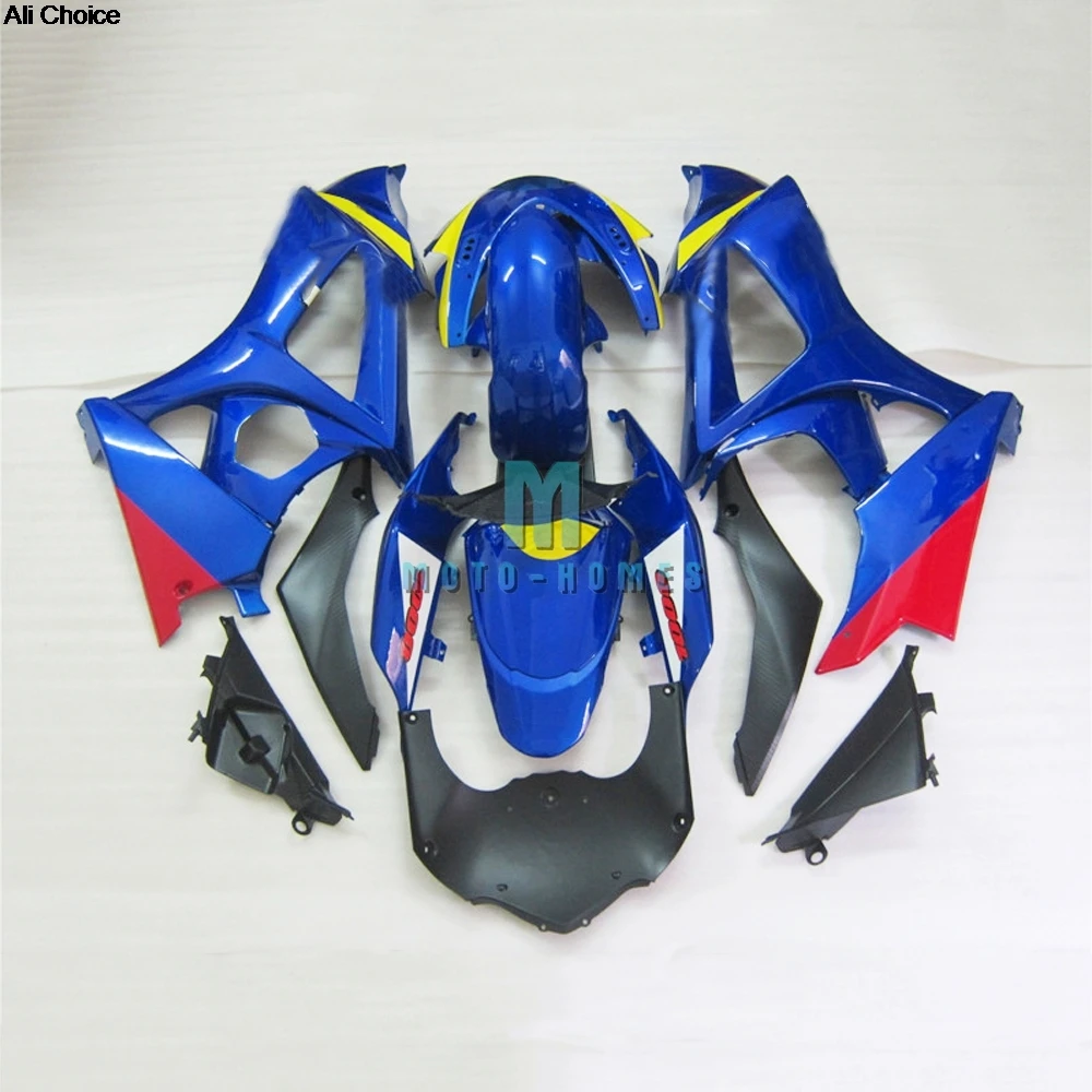 Customized Fairings Kits for SUZUKI GSX R1000 2007 2008 07 08 GSXR1000 K7 100% Fit Complete Set Road Sport ABS Bodywork Blue