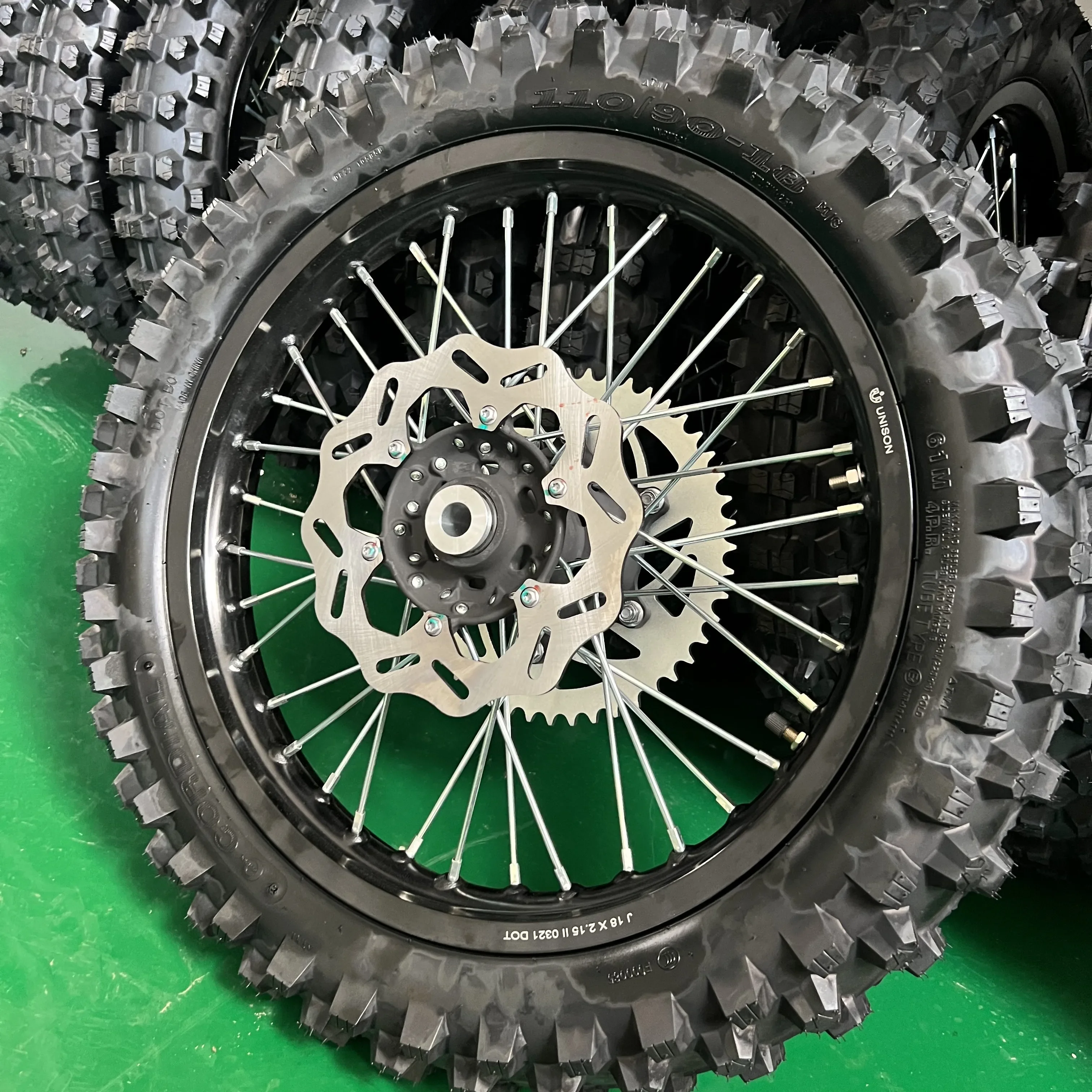 ForNew High Quality 21inch +18inch Front and Rear Off Road Wheels Tries Spare Parts for EM/TYE Electric Dirt Bike Motorcycle