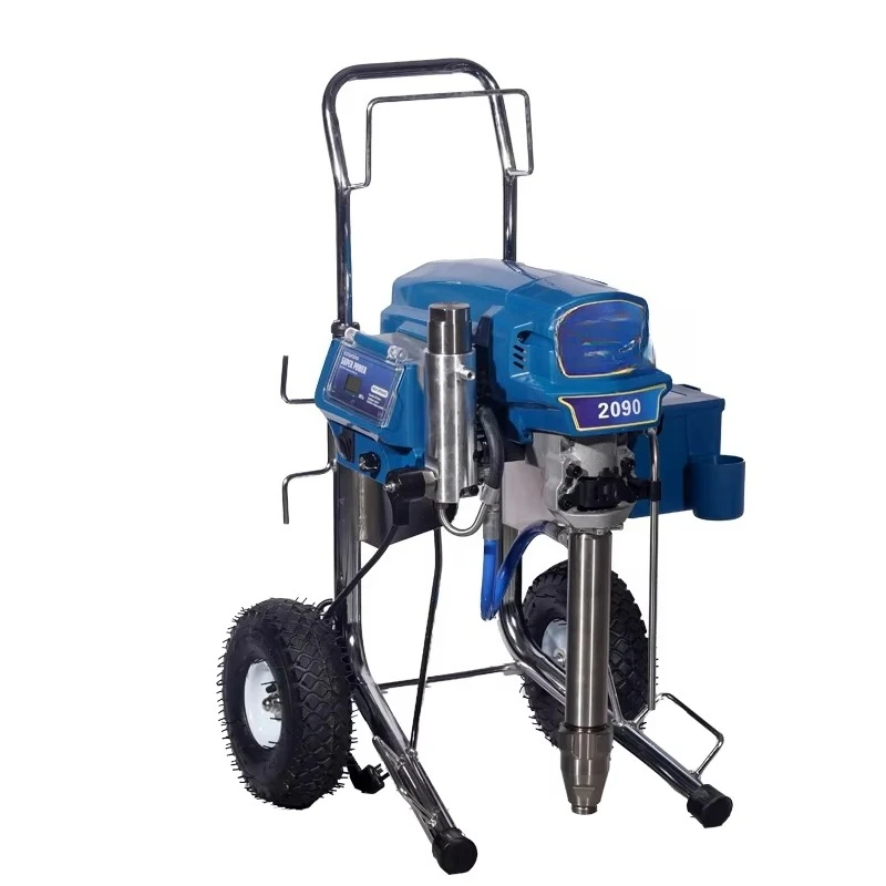 

Профессиональный бытовой электрический безвоздушный распылитель высокого давления 220 В, бесщеточный латексный плунжерный распылитель краски